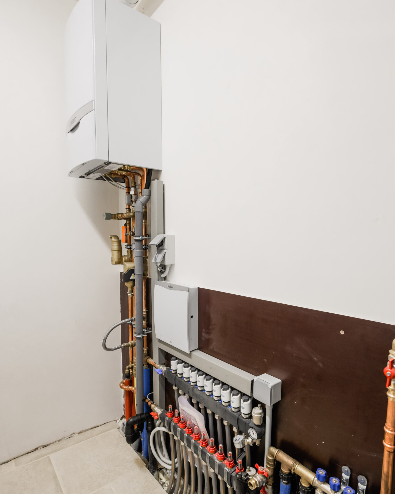 Compacte badkamer na een zorgvuldig voorbereide renovatie