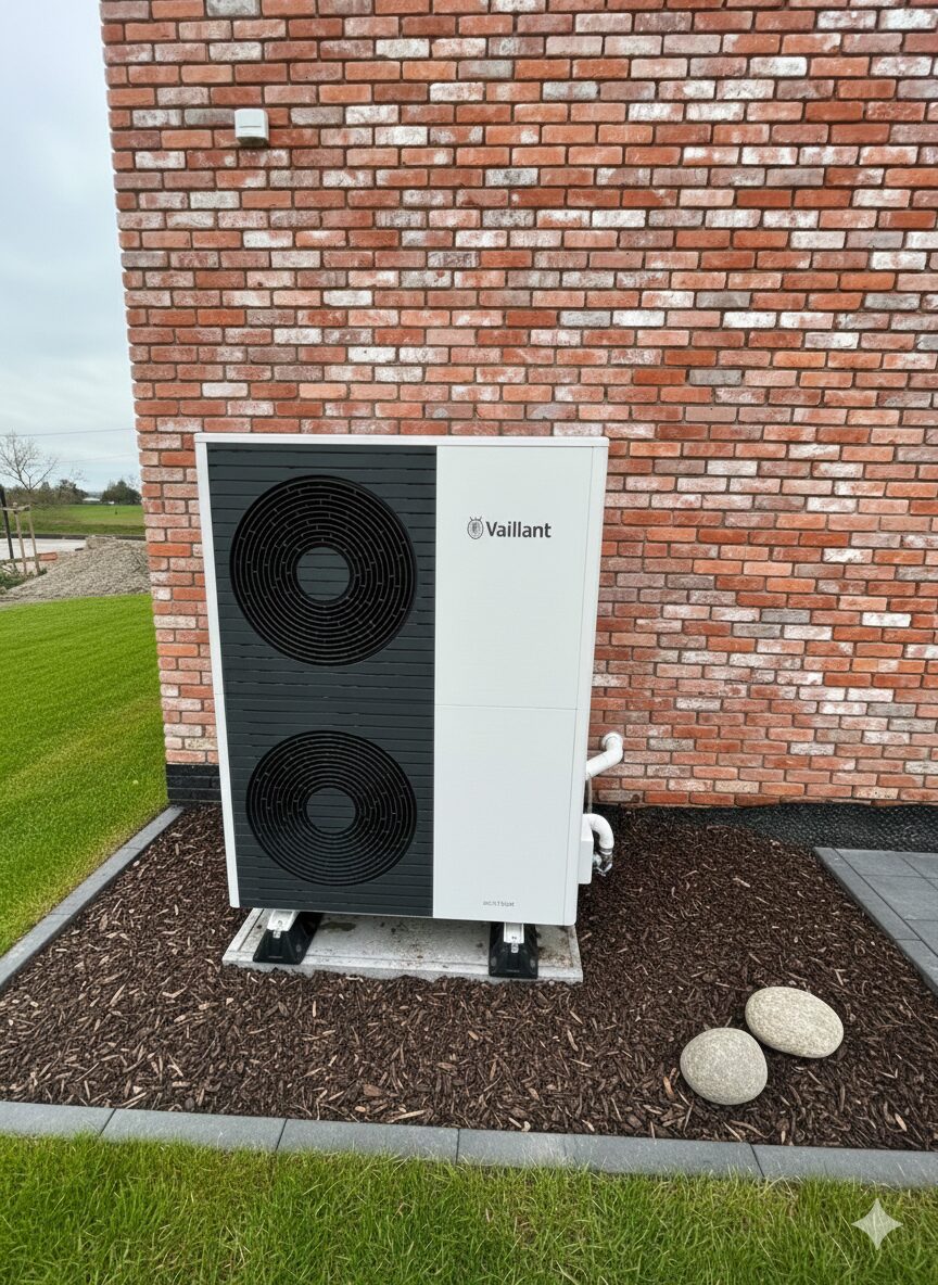 Warmtepomp buitenunit voor een installatie in Antwerpen